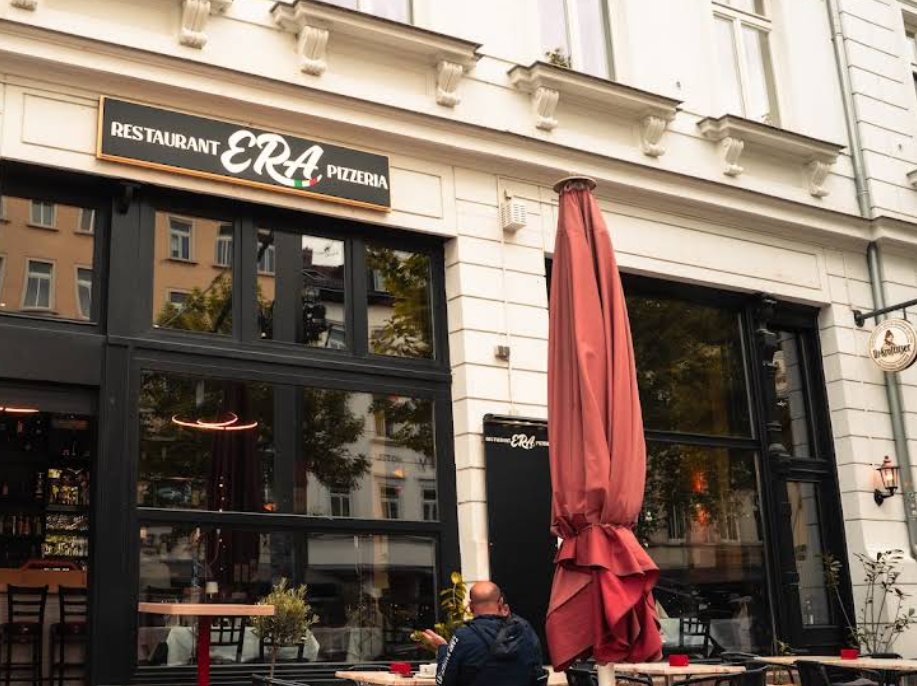 Era Restaurant Außenansicht auf der Karl-Liebknecht-Straße
